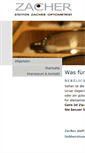 Mobile Screenshot of optiker-zacher.de